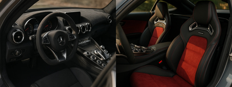 AMG GT C190  interior image