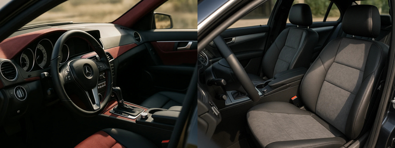 C-Class Sedan W204  interior image