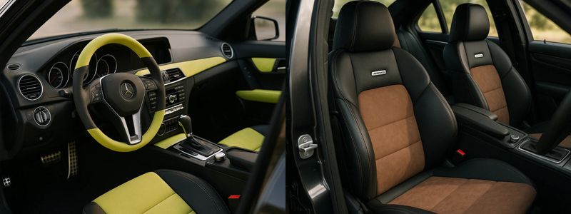 C-Class Sedan W204 AMG  interior image