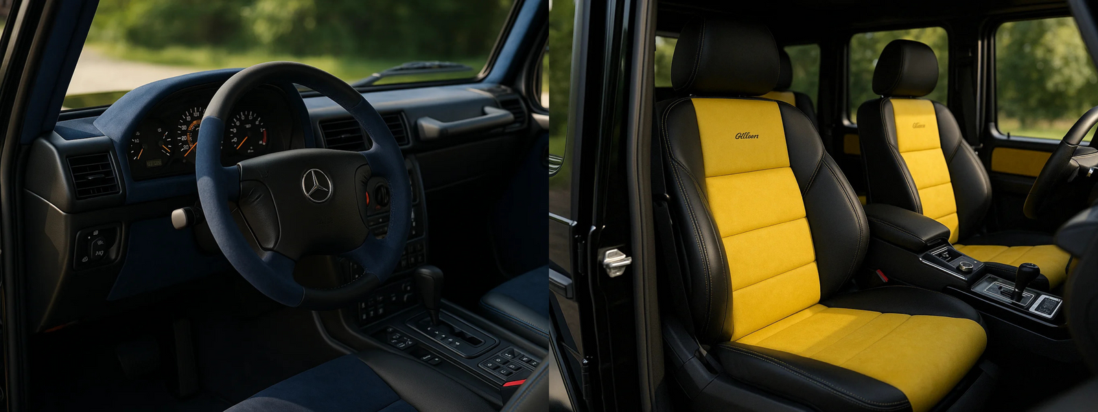 G-Wagon W463 Gen 1  interior image