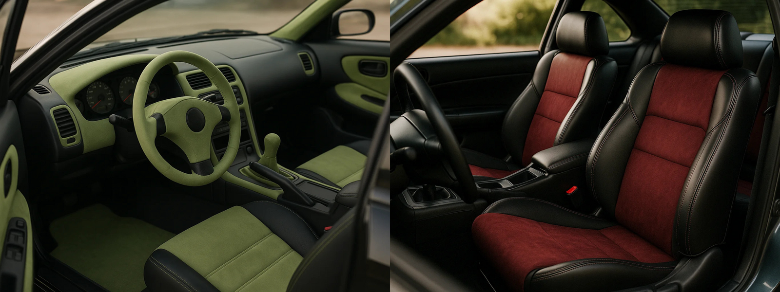 240SX S14  interior image