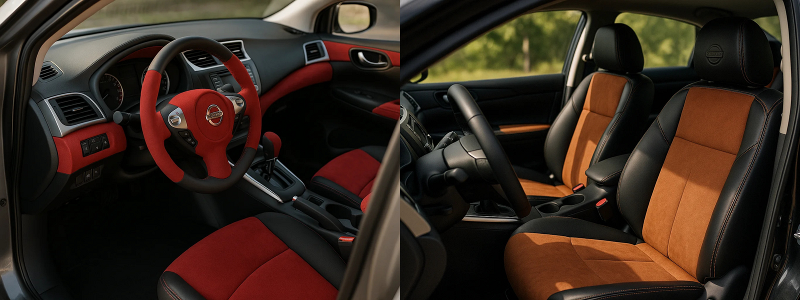 Sentra B17  interior image