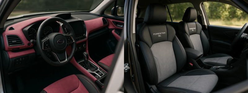Forester SL  interior image