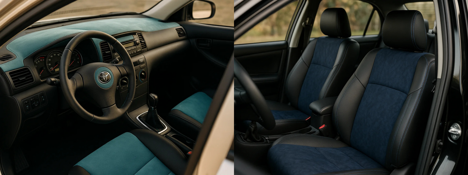 Corolla E120  interior image