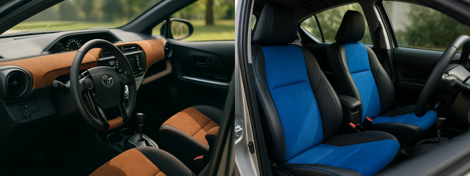 Prius C NHP10  interior image