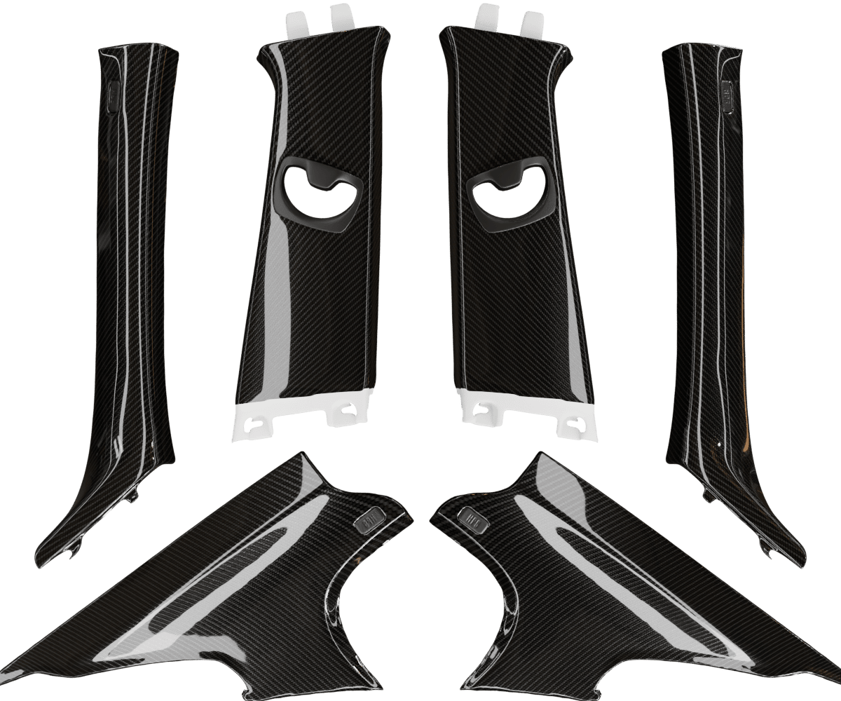 Custom BMW E90 Pillar Cover Set hover