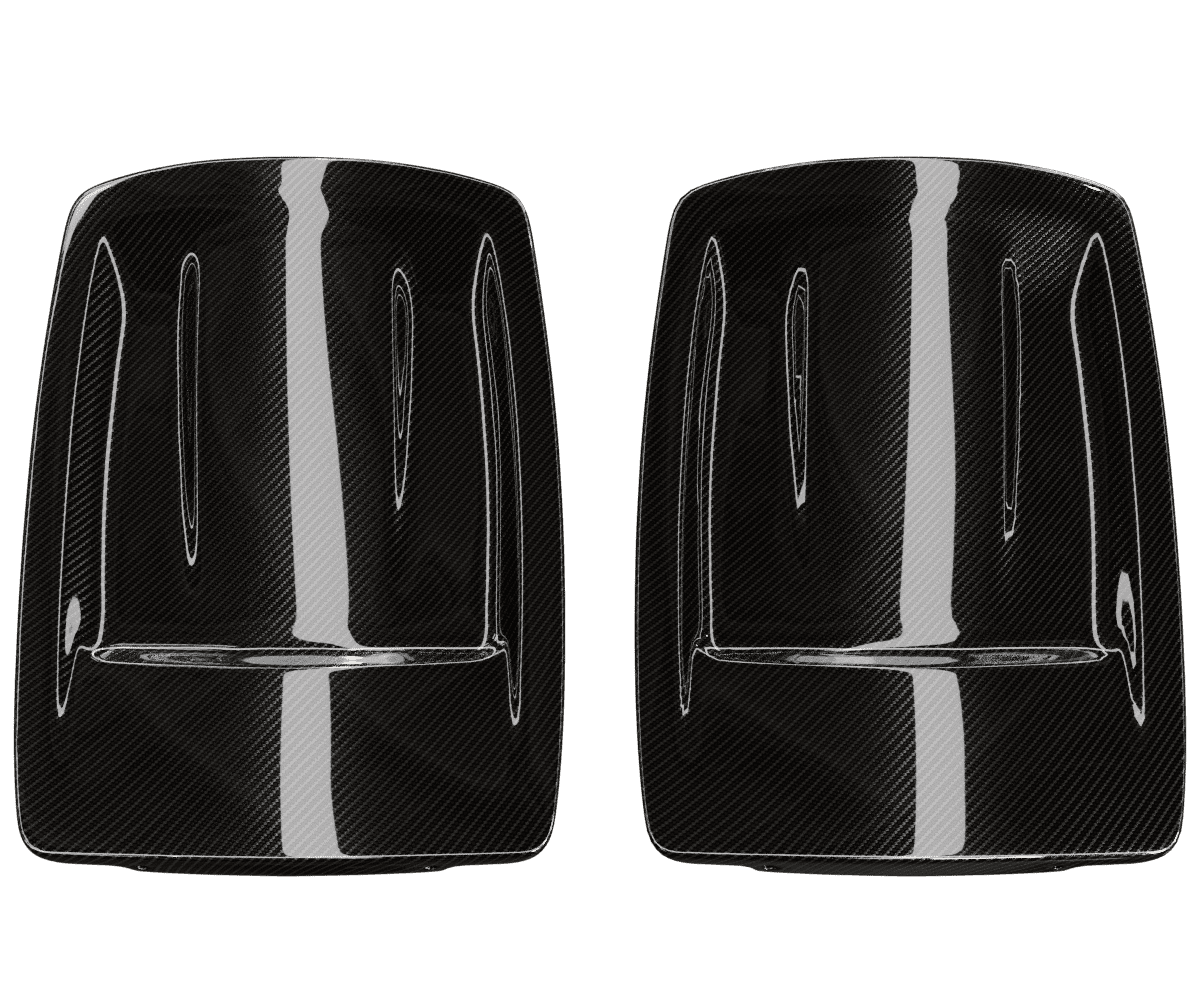 Custom BMW E9X Front Seat Back Cover hover