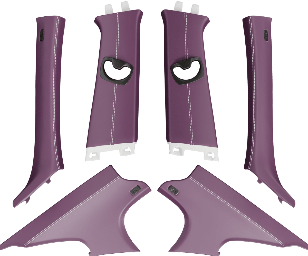 Custom BMW E90 Pillar Cover Set hover