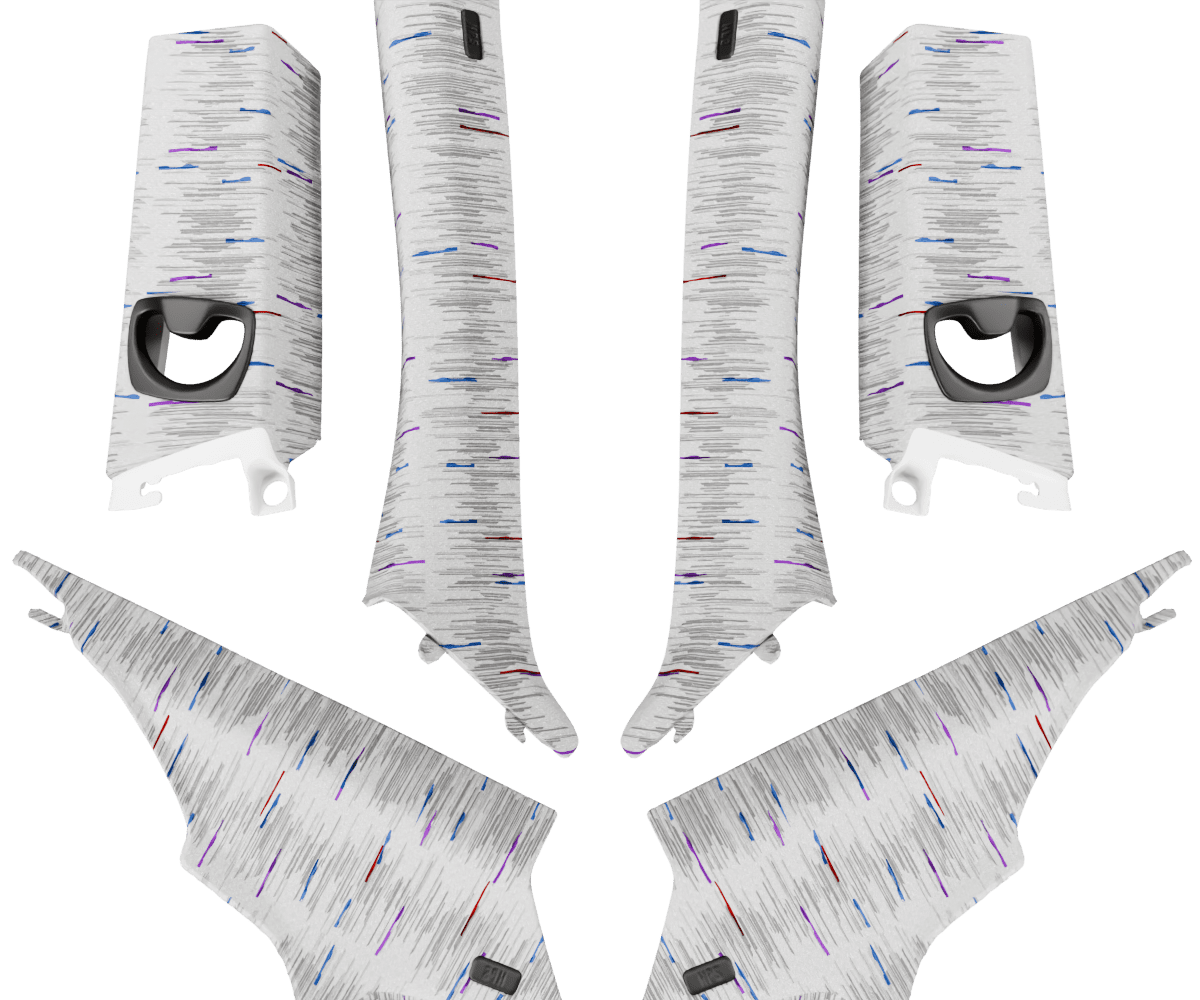 Custom BMW E92 Pillar Set hover