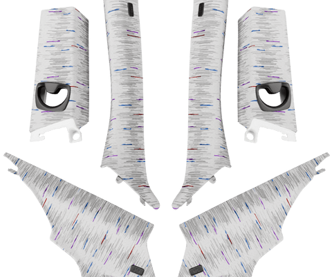 2006-2013 BMW 3-SERIES E92 PILLAR SET hover