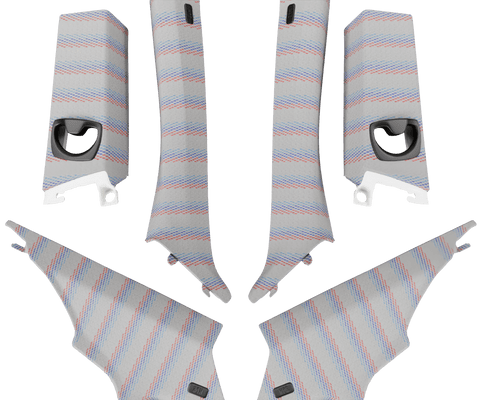 2006-2013 BMW 3-SERIES E92 PILLAR SET hover