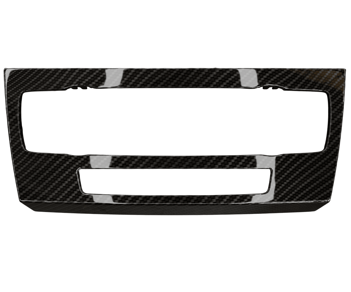 Custom BMW E9X Non-iDrive AC Cover w/ Cutout hover