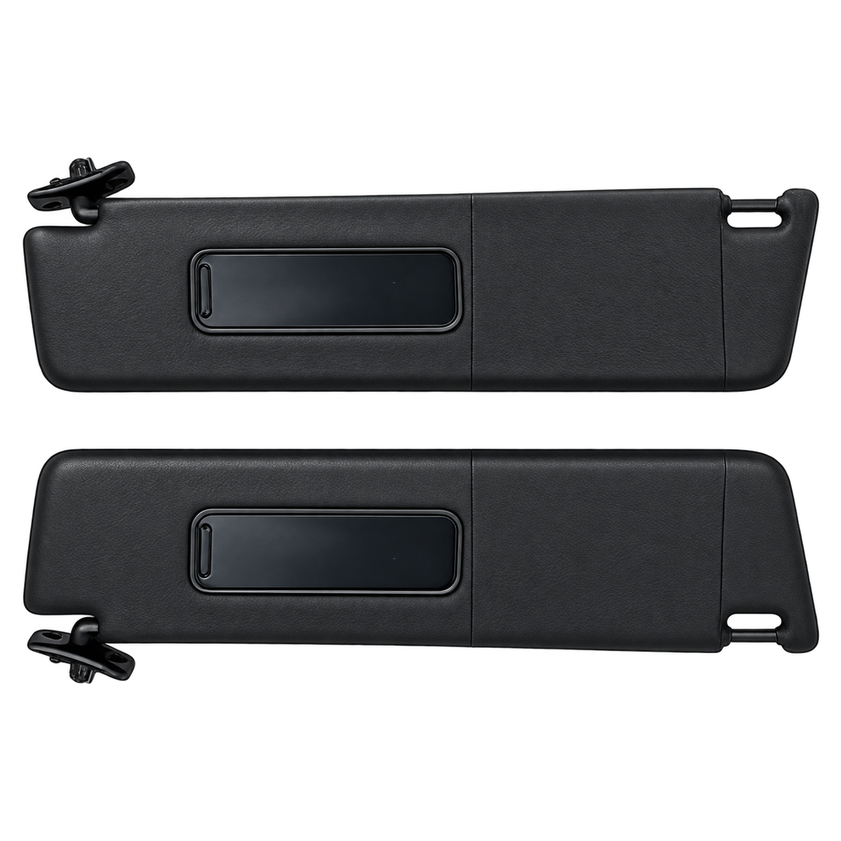 Chevrolet Camaro 5th Gen Sun Visor (2010-2015) — black Nappa leather material preview