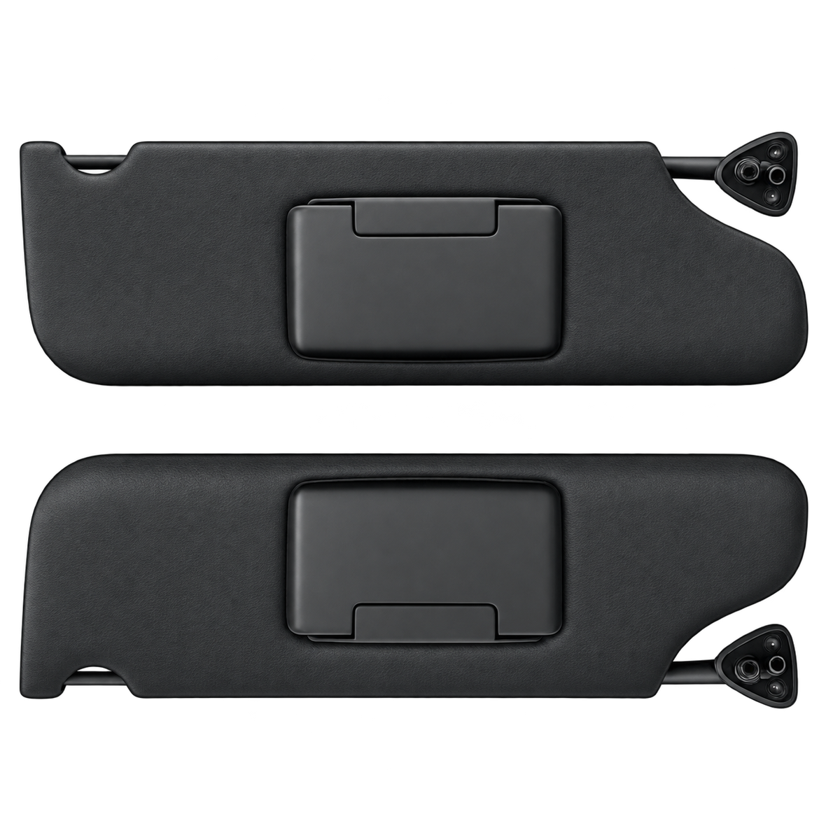 Dodge Charger LX Sun Visor (2006-2010) — black Nappa leather upholstery preview