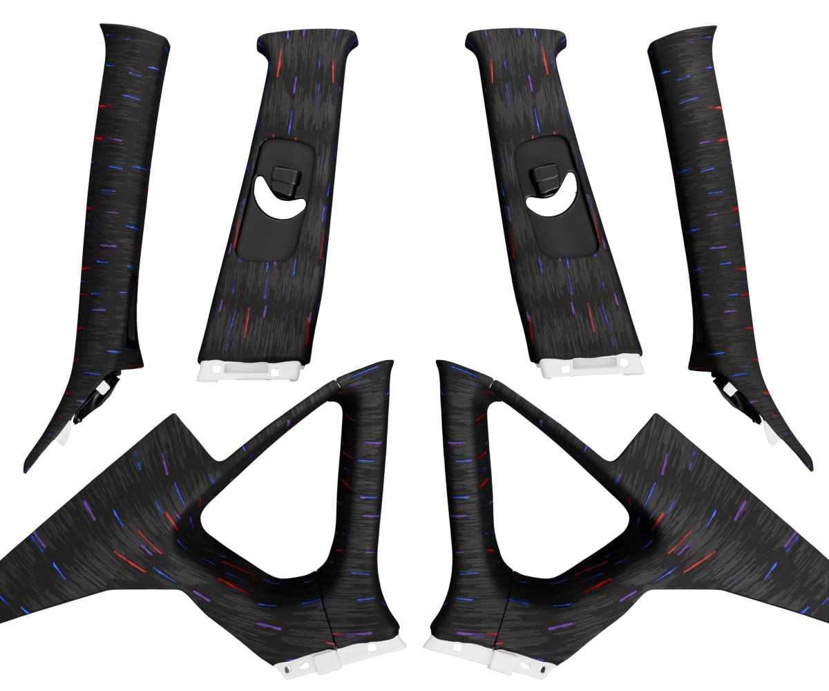 Custom Infiniti M45 Pillar Set hover