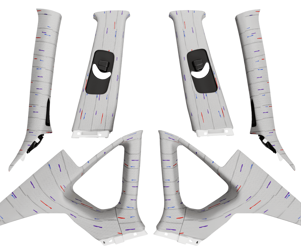 Custom Infiniti M45 Pillar Set hover