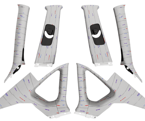 2006-2010 INFINITI M45 Y50 PILLAR SET hover