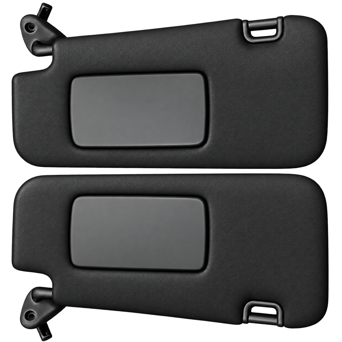 Subaru ZD8 sun visor pair, black Nappa leather upholstery preview