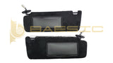 Lexus GS300 GS400 GS430 Black Alcantara Suede Sun Visor Pair