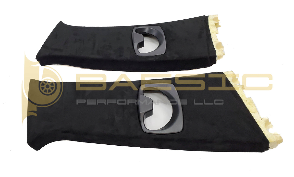 04-10 BMW E60 Pillars Alcantara Suede hover
