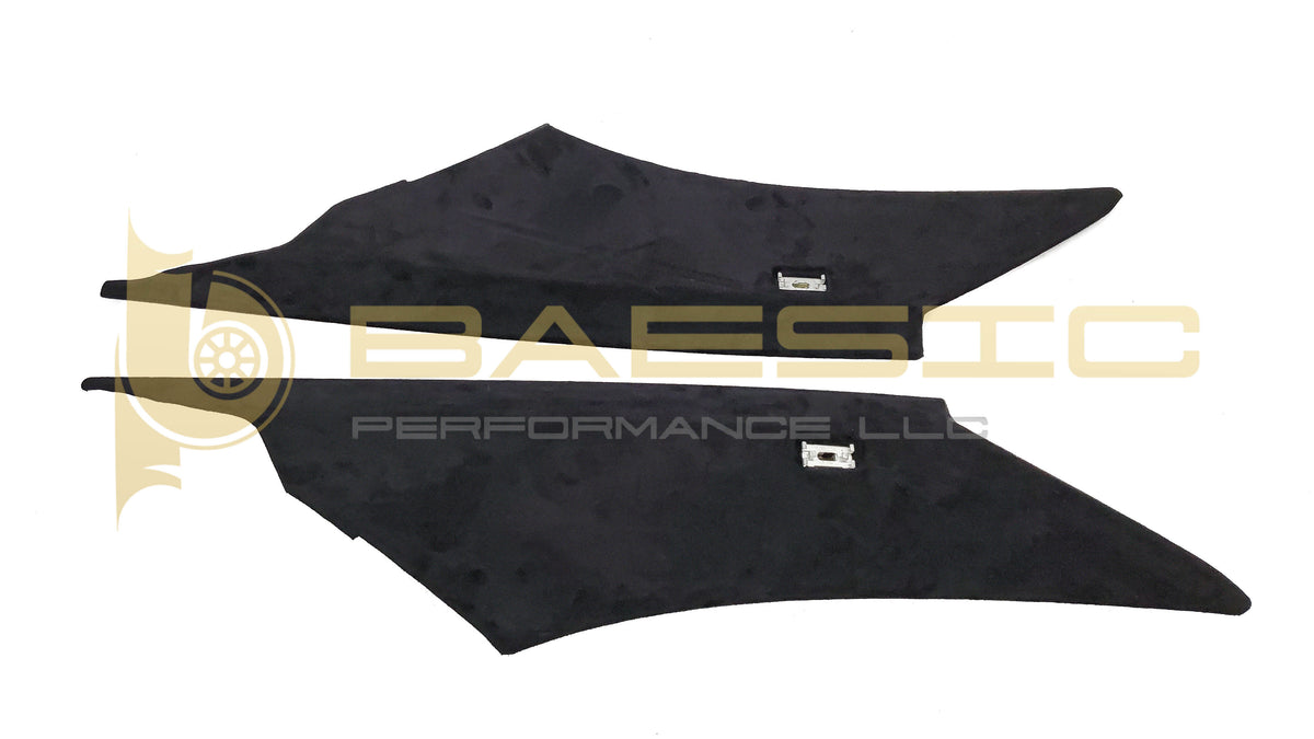04-10 BMW E60 Pillars Alcantara Suede hover
