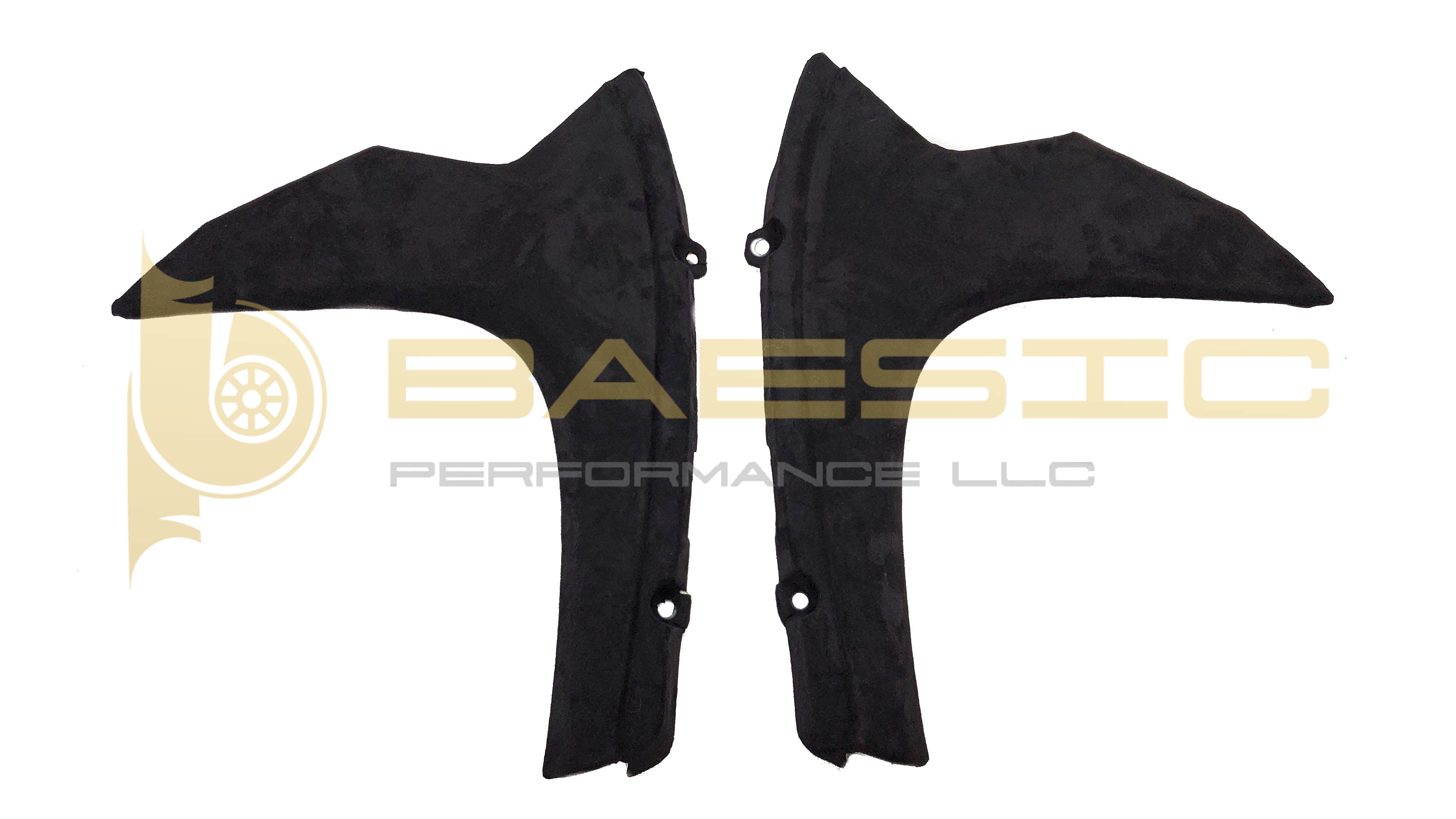 04-10 BMW E60 Pillars Alcantara Suede