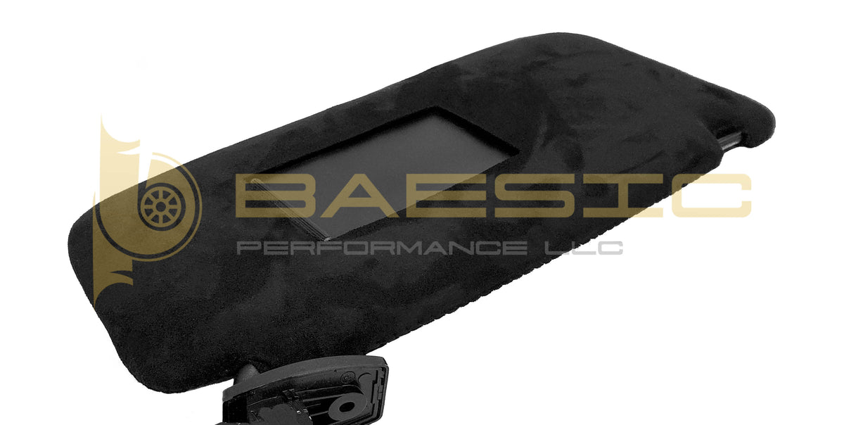 06-10 BMW E60/E61 Sun Visor Pair Alcantara Suede hover