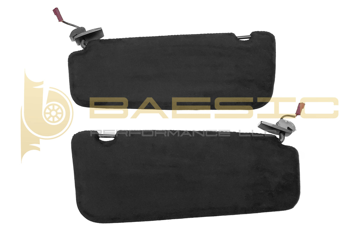 06-10 BMW E60/E61 Sun Visor Pair Alcantara Suede hover