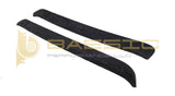 BMW E92 Black Alcantara Suede Rear Trim