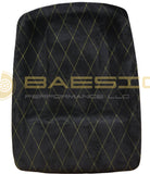 BMW E90 E92 E9X Seat Back Cover Diamond Stitching Yellow