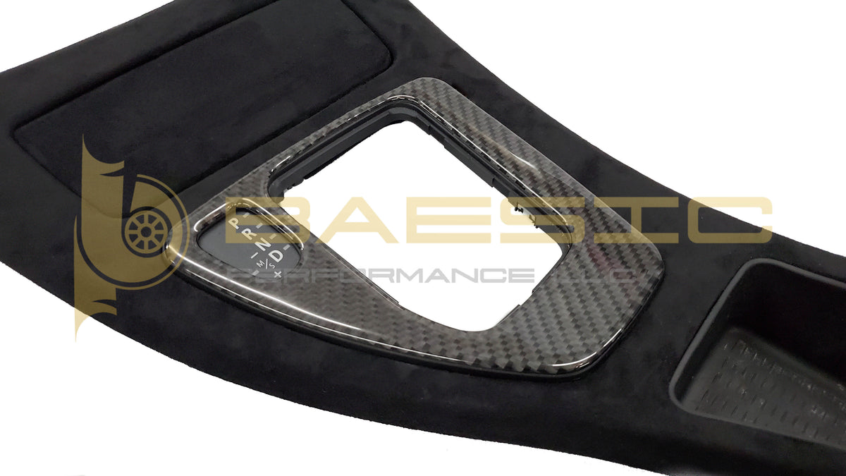 06-13 BMW E9X Center Console Alcantara Suede hover