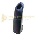 BMW E9X E-brake Handle wrapped in leather with M stitching