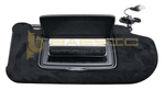 Infiniti M35 M45 Right Sun Visor Wrapped In Black Alcantara Suede