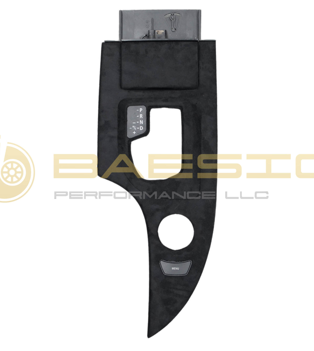 08-10 BMW E60 5-Series Center Console Trim Alcantara Suede hover