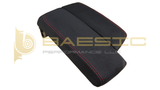 BMW E90 E92 E9X Split Armrest Alcantara Red Stitch