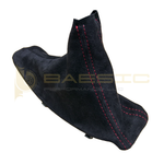 BMW E90 E92 E9X E-brake Boot Red Stitching